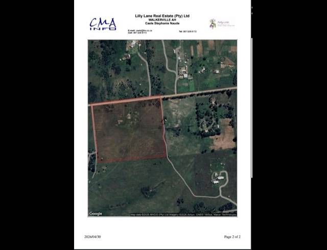 LAND FOR SALE IN WALKERVILLE CENTRAL
